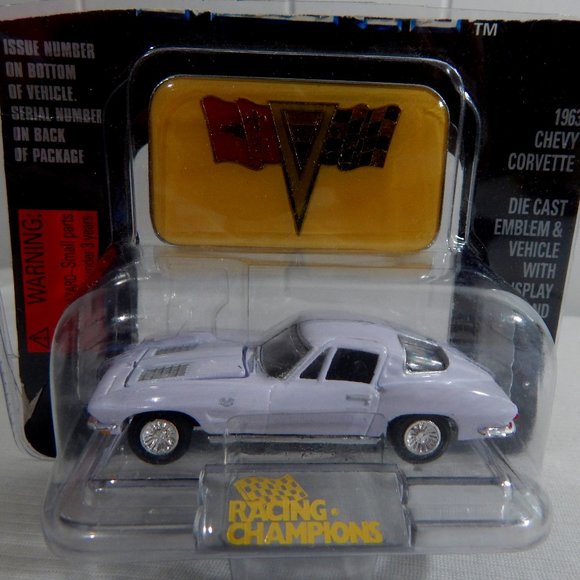 1963 Chevy Corvette; Racing Champions, Inc., 1996  -- ITEM #158 - Picture 1 of 3
